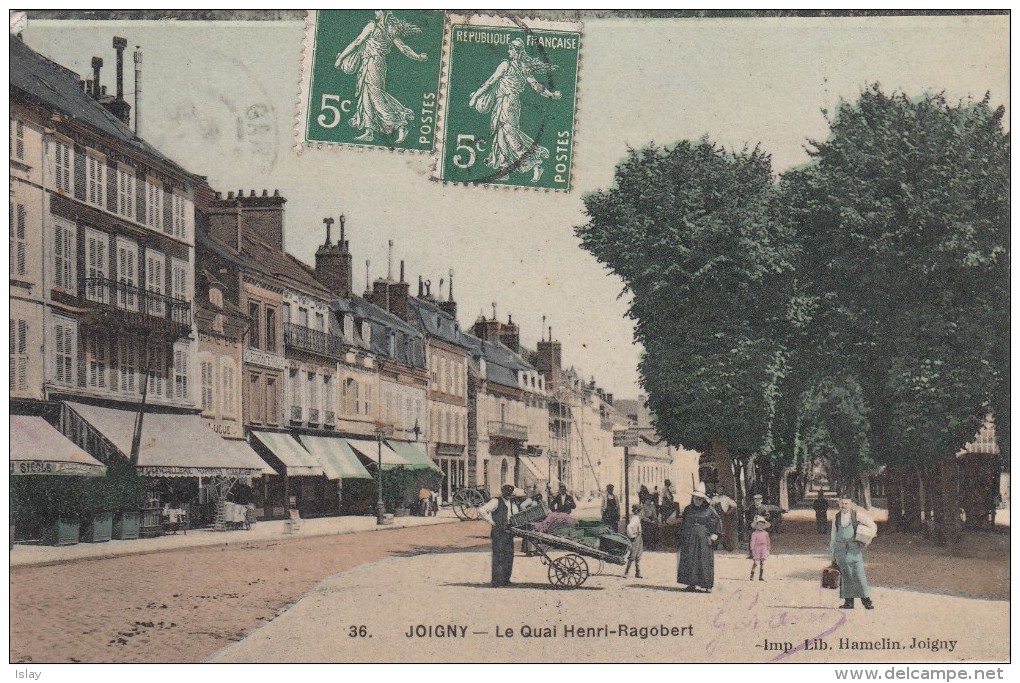 89 - JOIGNY - Le Quai Henri Ragobert - Joigny