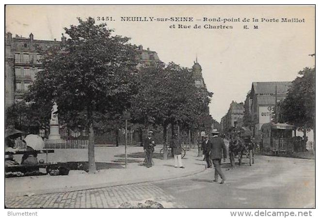 CPA Neuilly Sur Seine  Hauts De Seine écrite - Neuilly Sur Seine