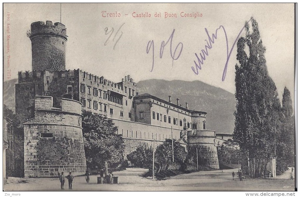 Trento 1906 - Castello Del Buon Consiglio - Trento