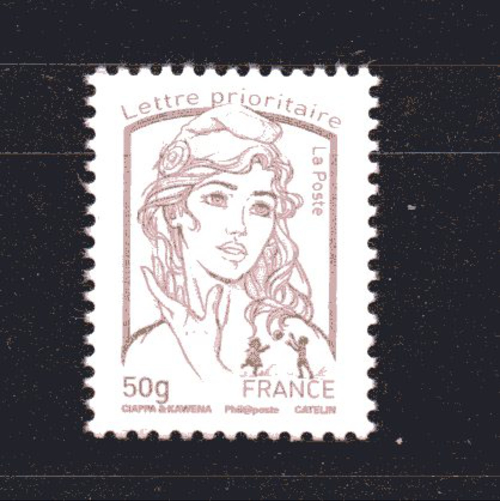 France N°  4771  50 G ( VF 1.25 )  Marianne De  La Jeunesse ( Ciappa) Lilas Brun - Neufs