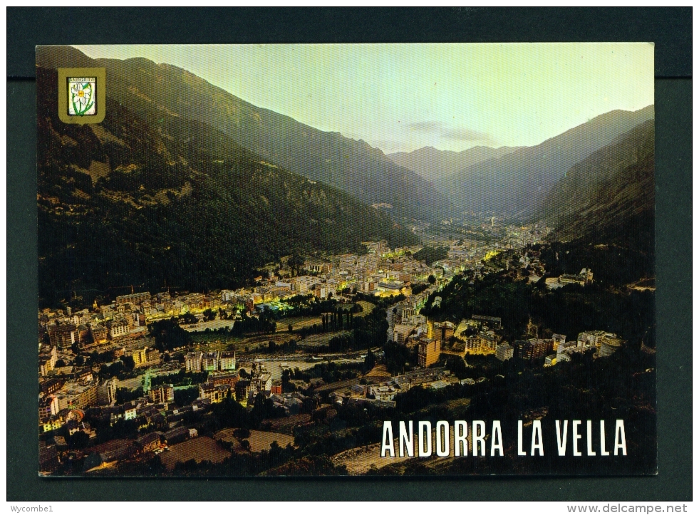 ANDORRA  -  Andorra La Vella  Used Postcard As Scans - Andorra