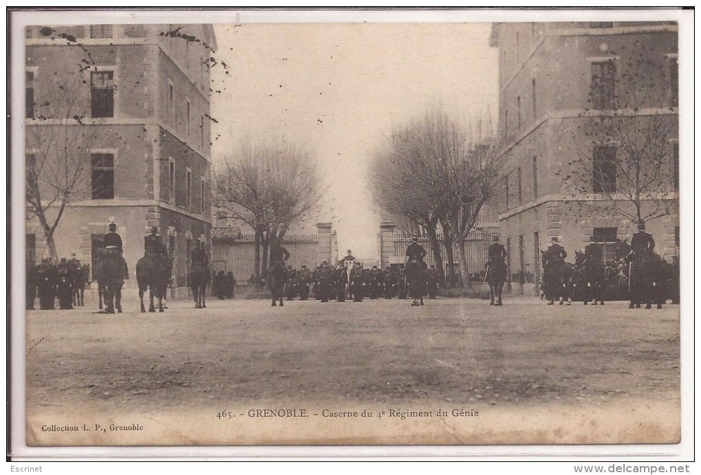 Grenoble : Caserne Du 4eme Régiment Du Génie - Grenoble