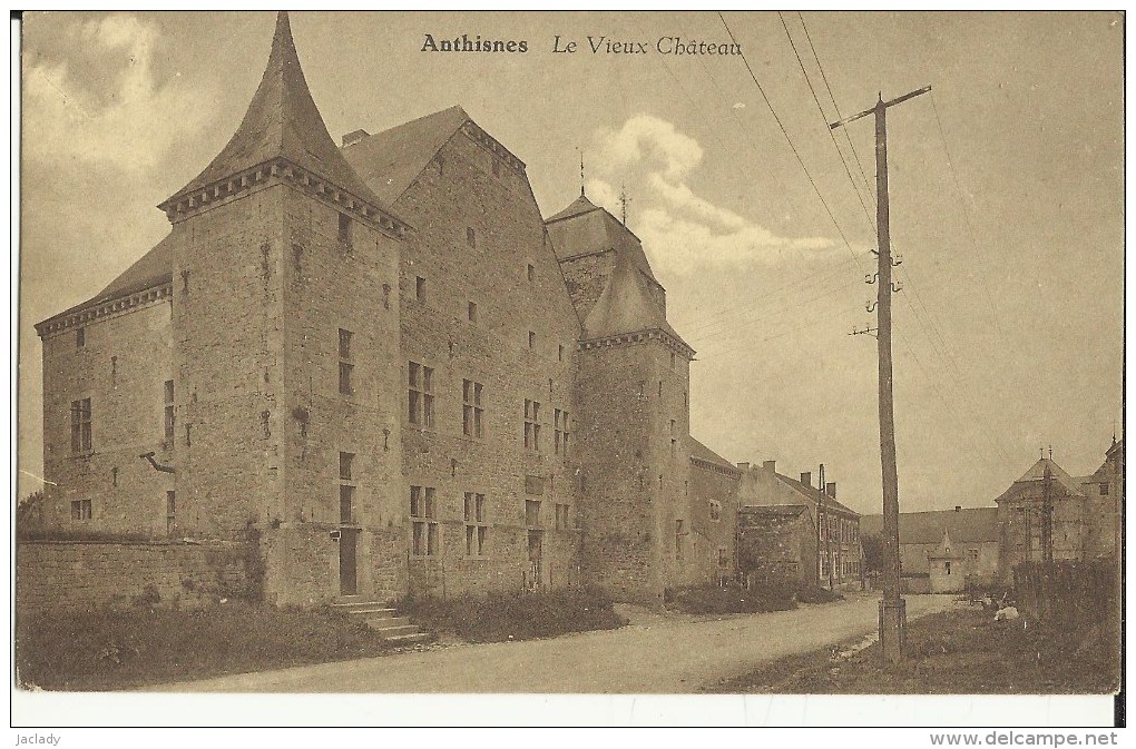 Anthisnes -- Le  Vieux  Château.     (2 Scans) - Anthisnes