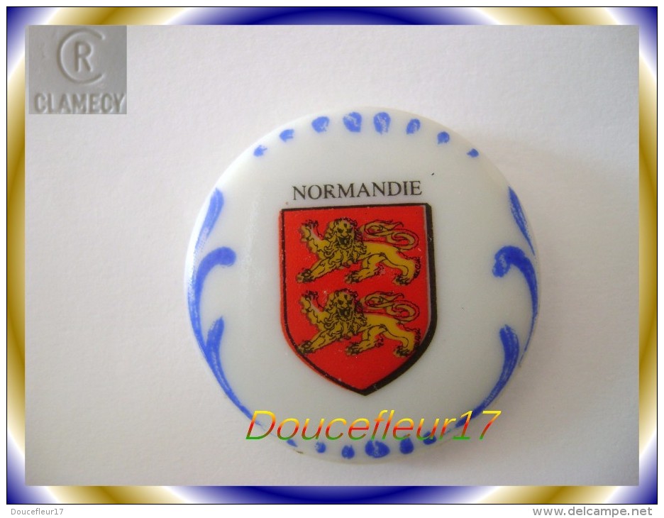 Clamecy ... Blasons De France De 93 ... Normandie...Ref AFF : 9-1993 .. ( Boite 1) - Frühe Figuren