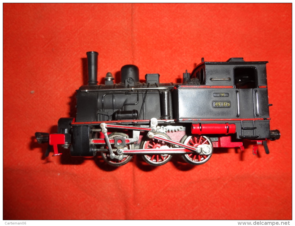 Train HO - Locomotive à Vapeur DB 891315 - Marque FLEISCHMANN Western Germany - Locomotive