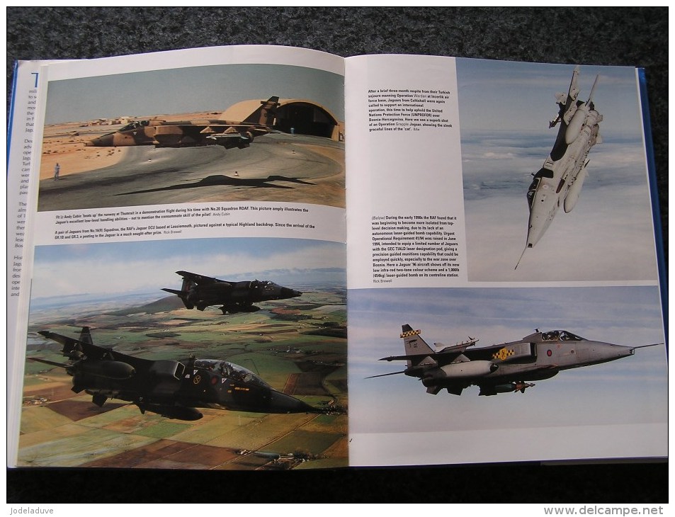 SEPECAT JAGUAR Andy Evans 1998 Aircraft Aviation Avion RAF Armée de l´Air France Great Britain Squadron