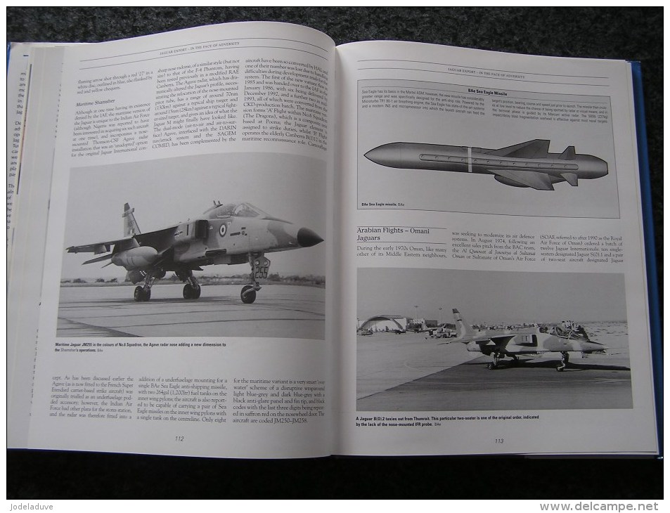 SEPECAT JAGUAR Andy Evans 1998 Aircraft Aviation Avion RAF Armée de l´Air France Great Britain Squadron