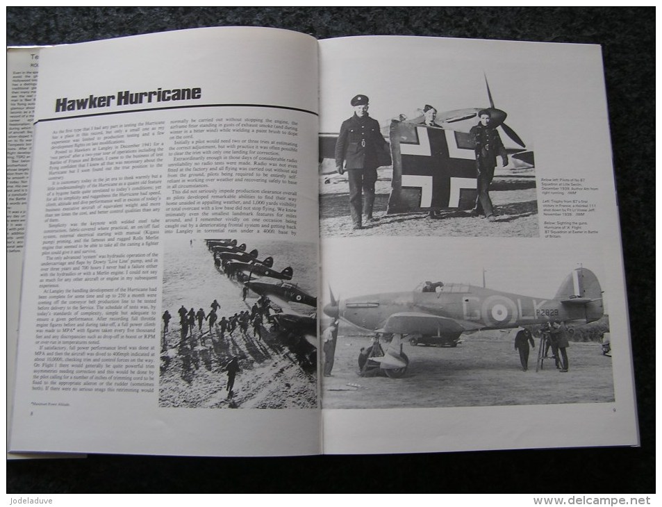 TESTING YEARS Roland Beamont Prototype Aircraft Canberra Spitfire Méteor Junkers Jet Aviation RAF Great Britain Squadron - Transports