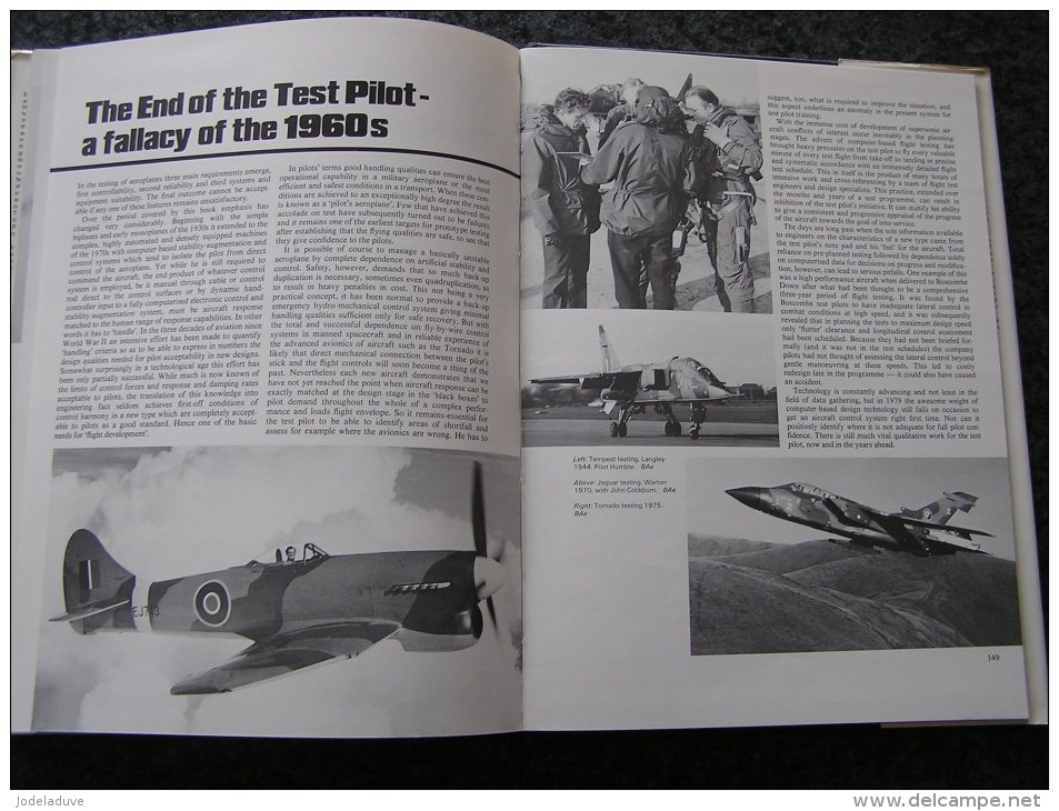 TESTING YEARS Roland Beamont Prototype Aircraft Canberra Spitfire Méteor Junkers Jet Aviation RAF Great Britain Squadron