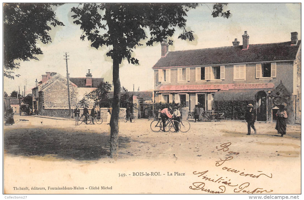 77- BOIS-LE-ROI   - LA PLACE - Bois Le Roi