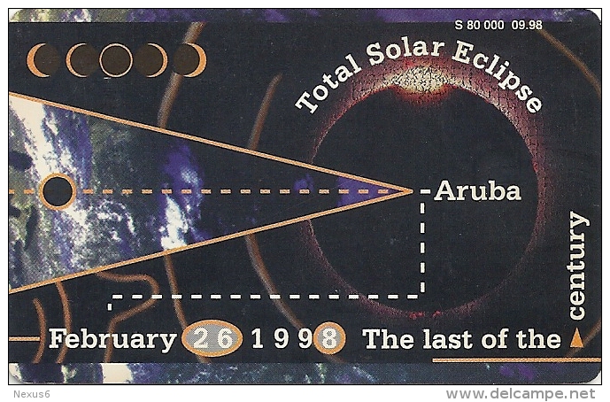 Aruba - Setar - Call Waiting - 60U, 09.1998, 80.000ex. Used - Aruba