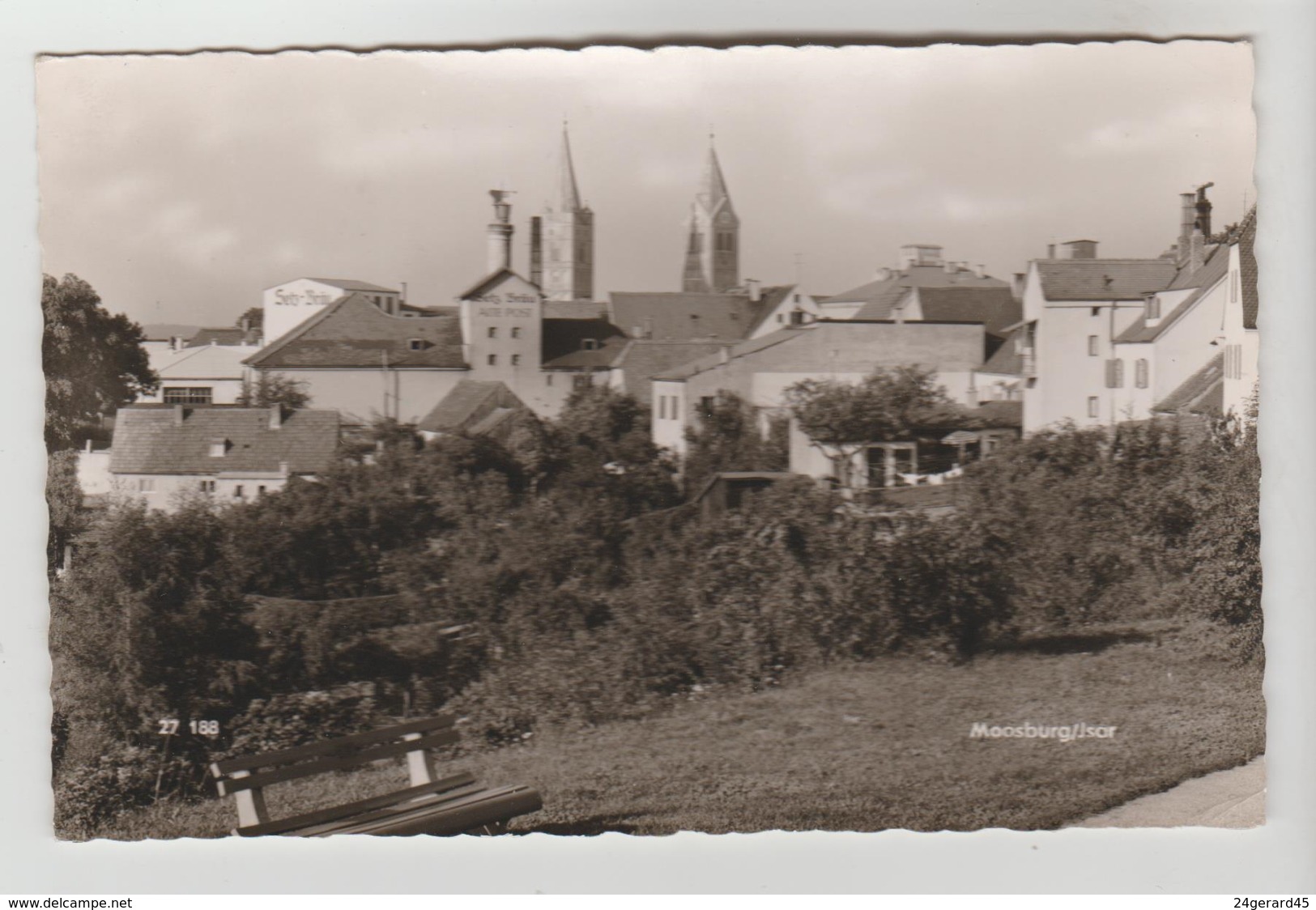 CPSM MOOSBURG (Allemagne-Bavière) - Vue Générale - Moosburg