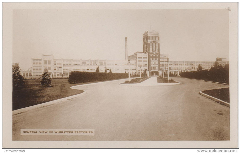 AK New York North Tonawanda Rudolph Wurlitzer Company Piano Unit Orchestra Factories Barrel Organ General View Buffalo - Buffalo