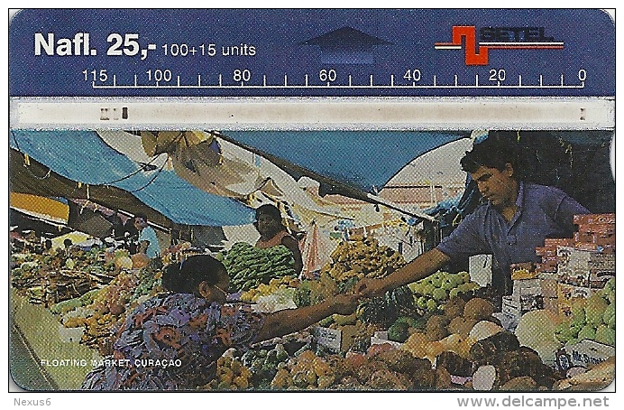 Netherlands Antilles - Curacao - Floating Market - L&G - 709B - 09.1997, Used - Antillen (Niederländische)