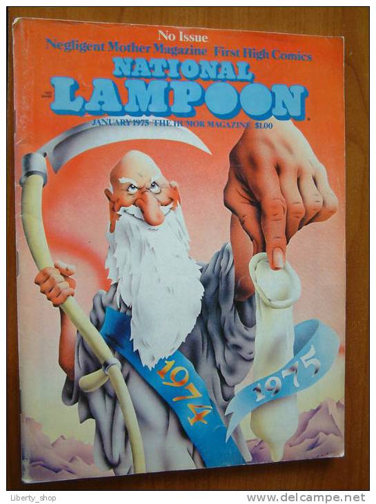 NATIONAL LAMPOON - JANUARY 1975 ! - BD Journaux