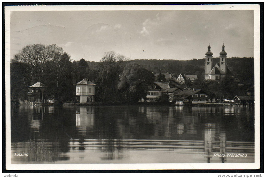 2589 - Alte Foto Ansichtskarte - Tutzing Gel 1934 Wörsching - Tutzing