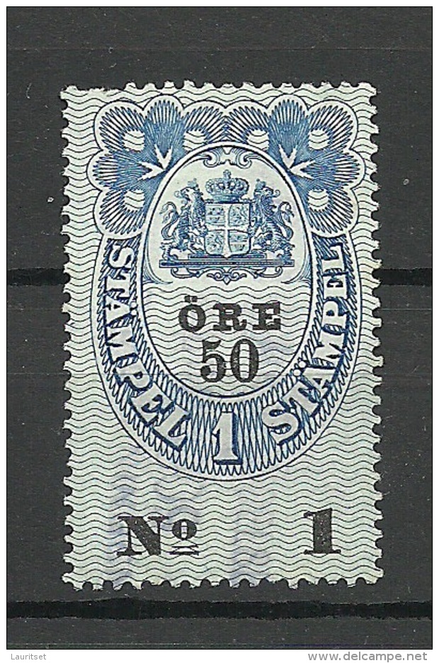 SCHWEDEN Sweden Alte Stempelmarke - Revenue Stamps