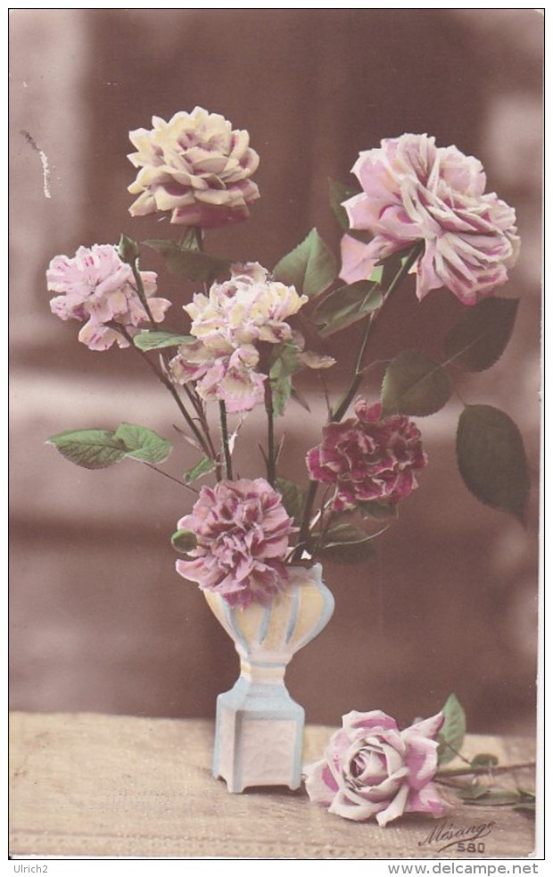 AK Blumenvase - 1909 (22858) - Blumen