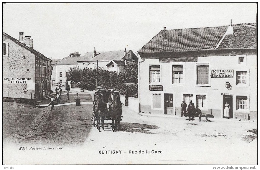 XERTIGNY - Rue De La Gare - Xertigny