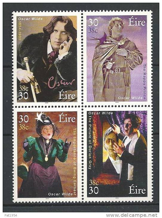 Irlande 2000 N°1229/1232 Neufs **  Oscar Wilde - Unused Stamps