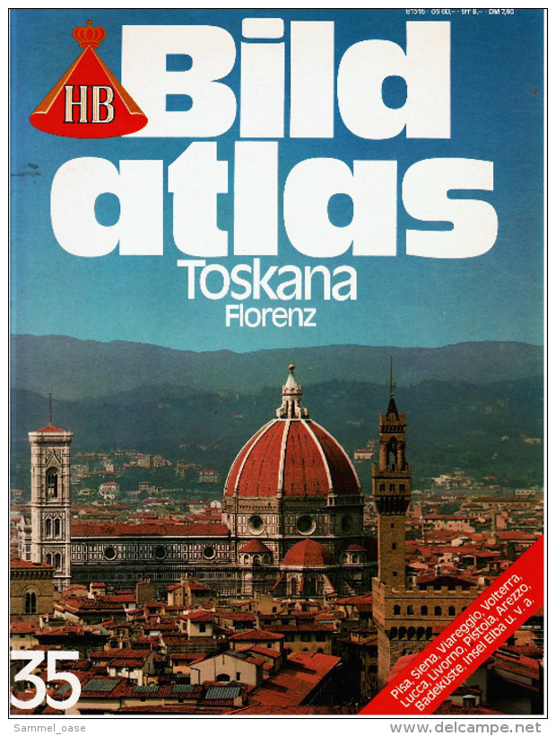HB Bild-Atlas Bildband  -  Toskana / Florenz  -  Marmor Für Die Ganze Welt  -  Pferde, Rinder Und Viel Natur - Voyage & Divertissement