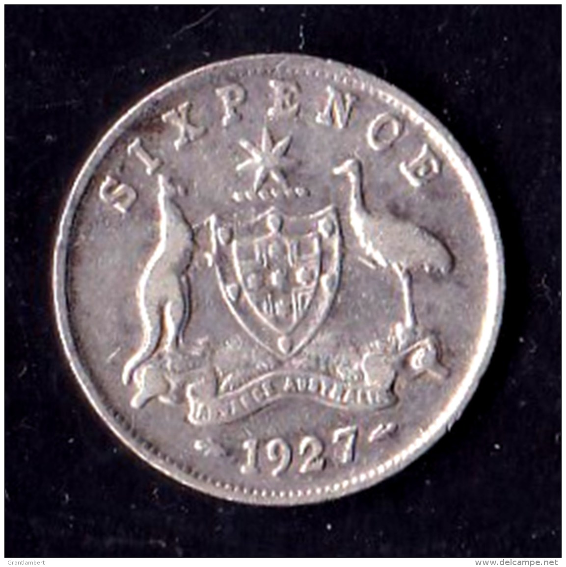 Australia 1927 Sixpence F - Sixpence