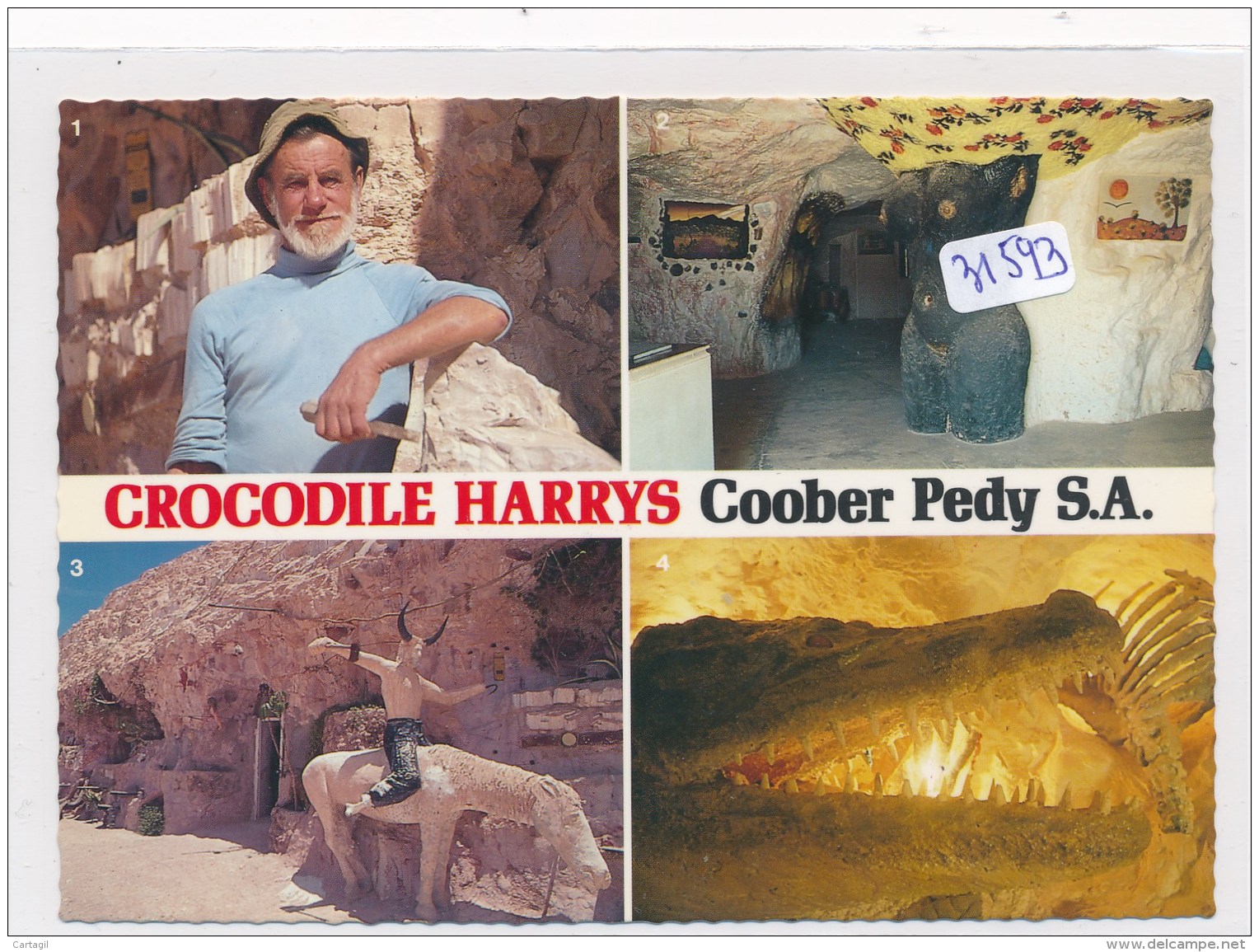 CPM GF - Australie - Coober Pedy - Multivues Crocodile Harrys - Coober Pedy