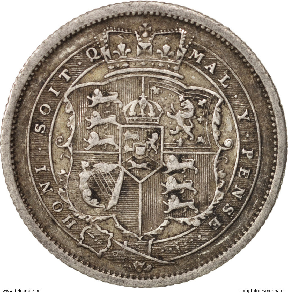 Monnaie, Grande-Bretagne, George III, Shilling, 1816, TTB+, Argent, KM:666 - I. 1 Shilling