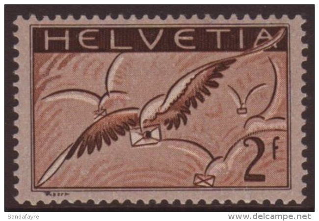 1930 2f Air Ordinary Paper, Mi 245x, SG 328, Vfm, Fresh For More Images, Please Visit... - Altri & Non Classificati