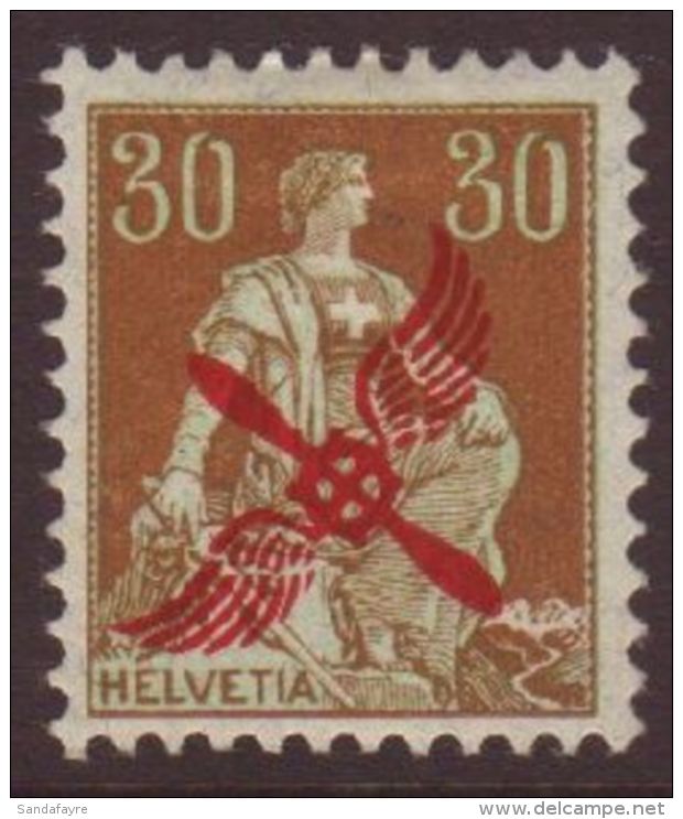 1919-20 30c Air Opt, SG 302, Mi 152, Vfm, Fresh For More Images, Please Visit... - Altri & Non Classificati