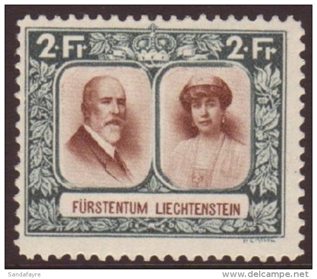 1930 2fr Prince &amp; Princess, Perf 11&frac12;, Mi 107B, Fine Mint For More Images, Please Visit... - Altri & Non Classificati