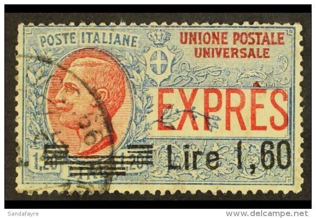 1924 EXPRESS L1.60 On L1.20 (Sass 10, SG E173) Fine Used. For More Images, Please Visit... - Non Classificati