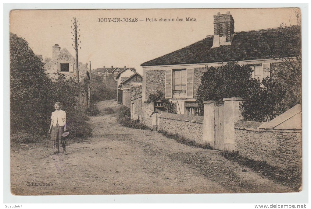 JOUY EN JOSAS (78) - PETIT CHEMIN DES METZ - Jouy En Josas