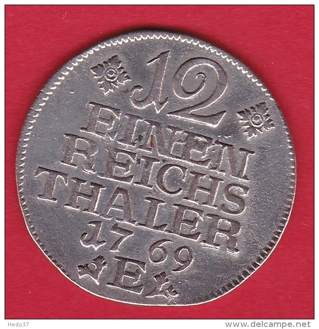 Allemagne - Prusse 1/12 Thaler 1768 E - Argent - TTB - Sonstige & Ohne Zuordnung