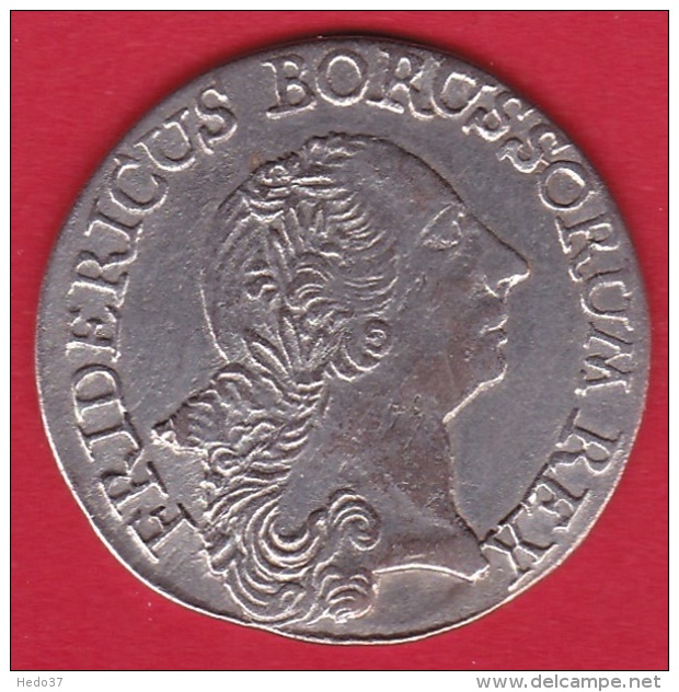 Allemagne - Prusse 1/12 Thaler 1768 E - Argent - TTB - Sonstige & Ohne Zuordnung