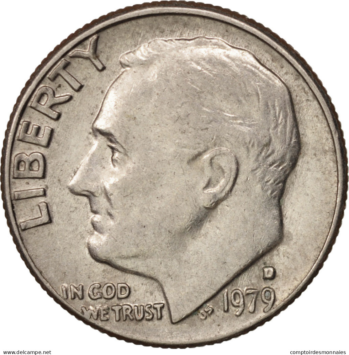 Monnaie, États-Unis, Roosevelt Dime, Dime, 1979, U.S. Mint, Denver, SUP - 1946-...: Roosevelt