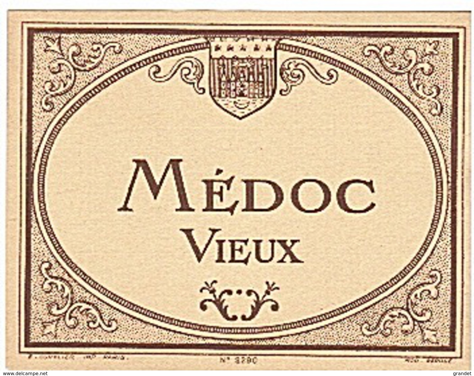 ETIQUETTE - BORDEAUX - MEDOC - - Bordeaux