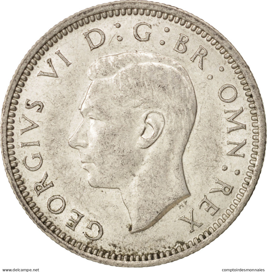 Monnaie, Grande-Bretagne, George VI, 6 Pence, 1942, SUP, Argent, KM:852 - H. 6 Pence