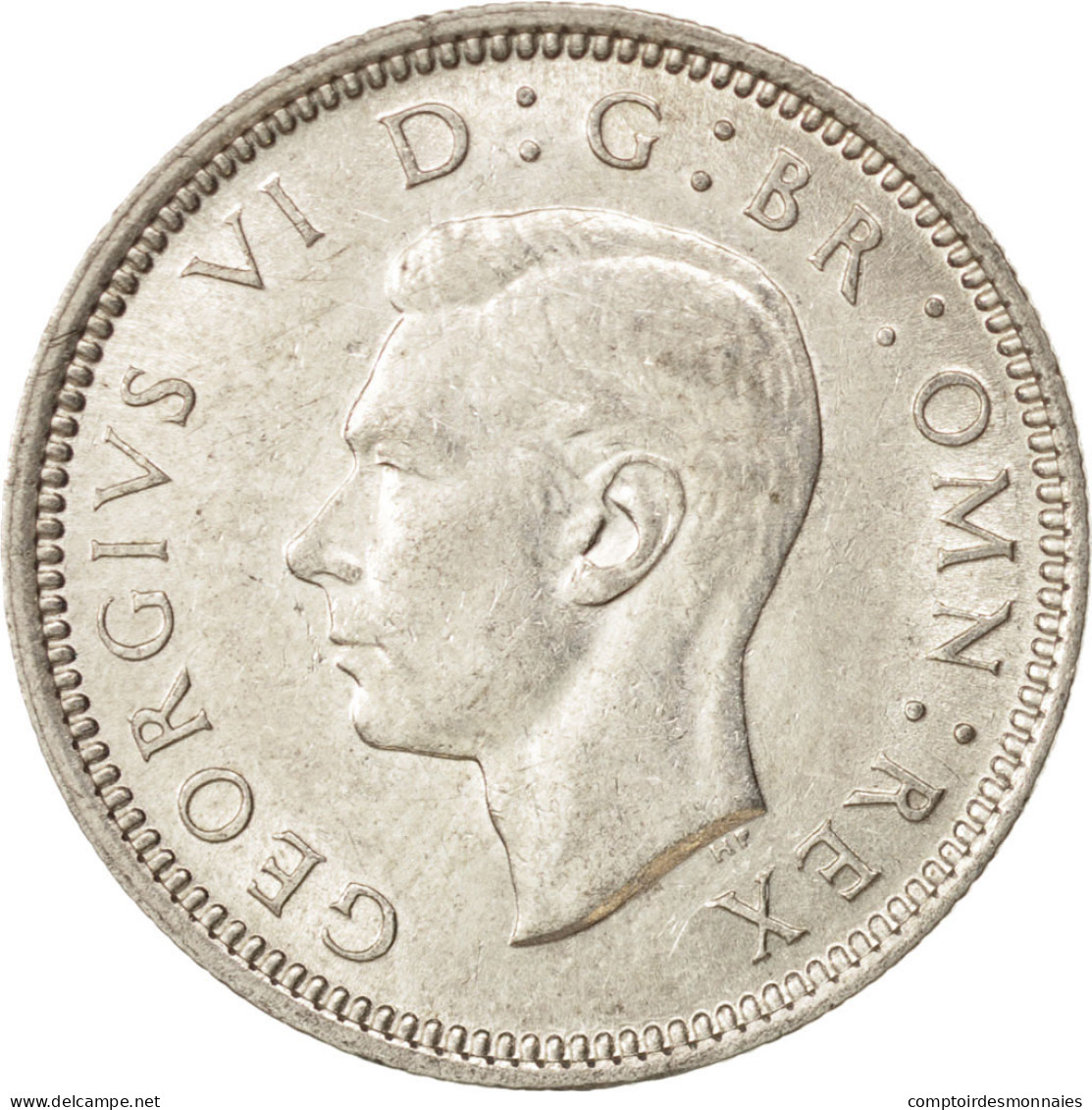 Monnaie, Grande-Bretagne, George VI, 6 Pence, 1942, SPL, Argent, KM:852 - H. 6 Pence