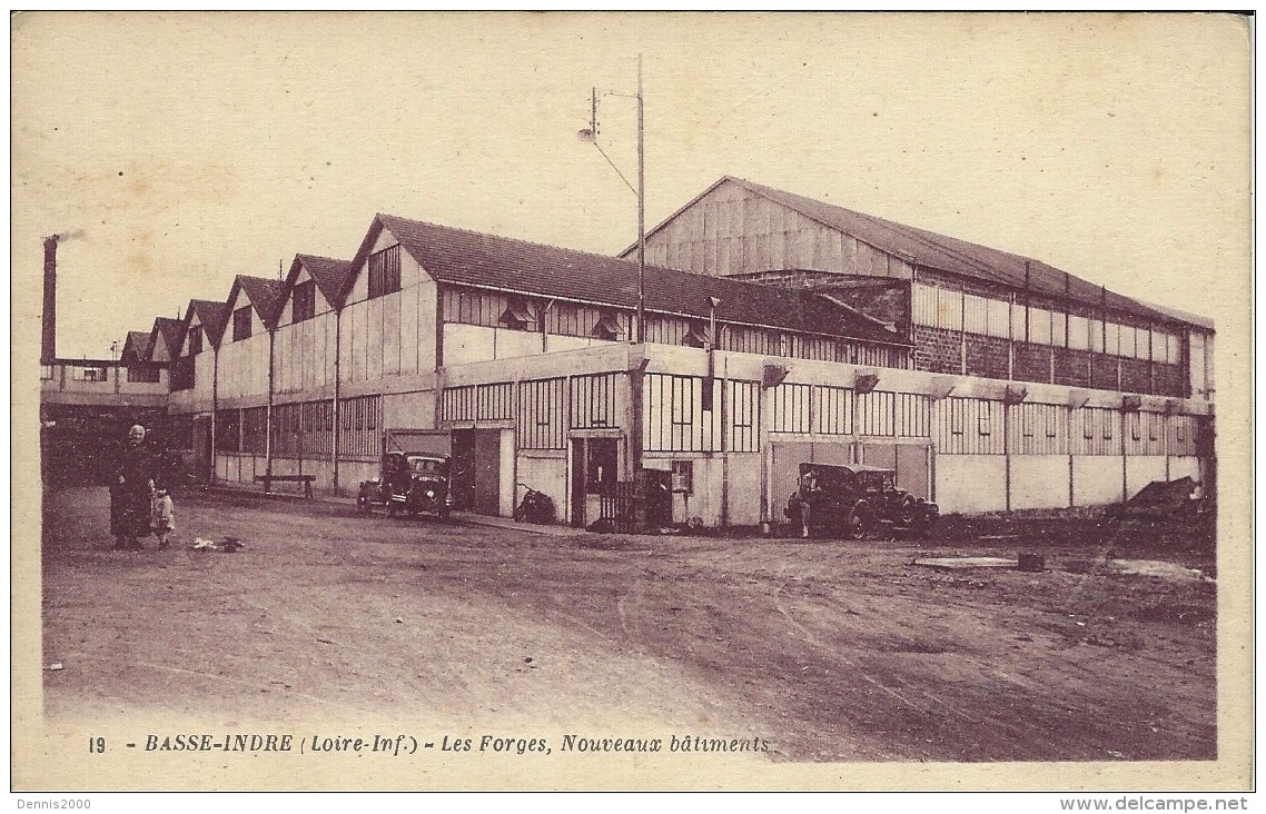 19- BASSE-INDRE - Les Forges,nouveaux Bâtiments -ed. Pelloquin - Basse-Indre