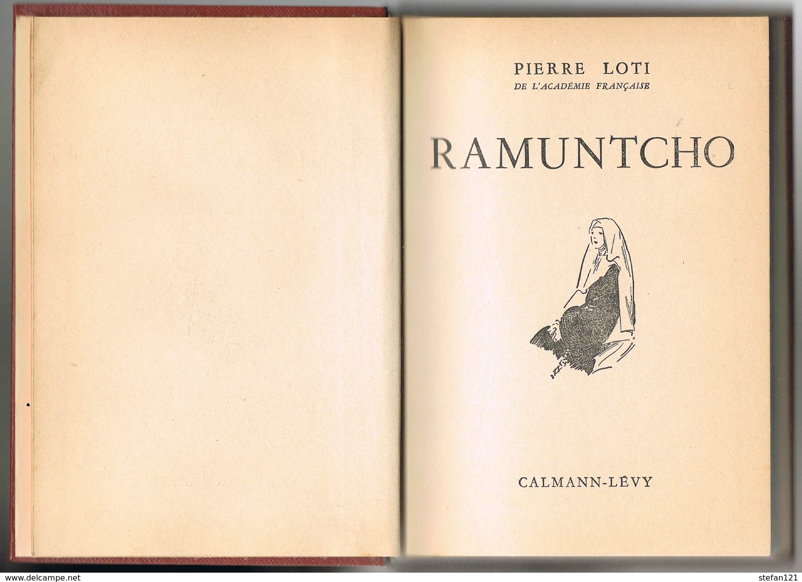 Ramuntcho - Pierre Loti - Pas De Date - 248 Pages 17 X 11,7 Cm - Romantique