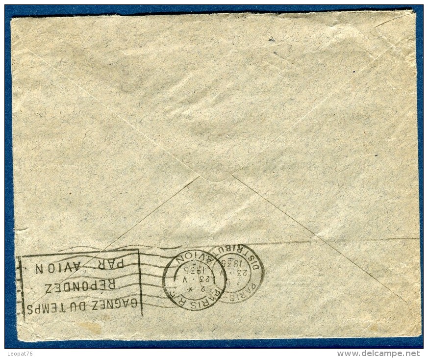 Danemark - Enveloppe De Copenhague Par Avion Pour La France En 1935 ( Adresse Découpée)  Réf. 982 - Storia Postale