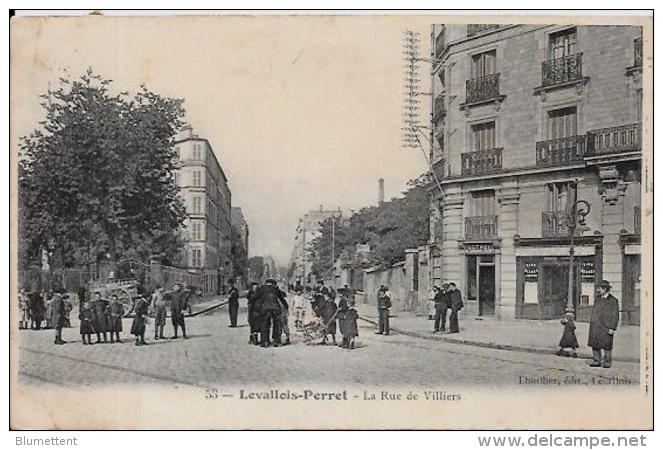 CPA Ancienne Levallois Perret Hauts De Seine Circulé Commerces - Levallois Perret