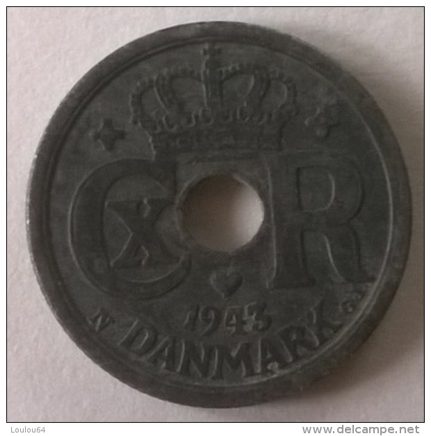 Monnaie - Danemark - 10 Ore 1943 - TTB - - Danemark