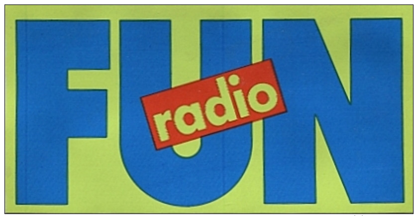 Autocollant Fun Radio - Adesivi