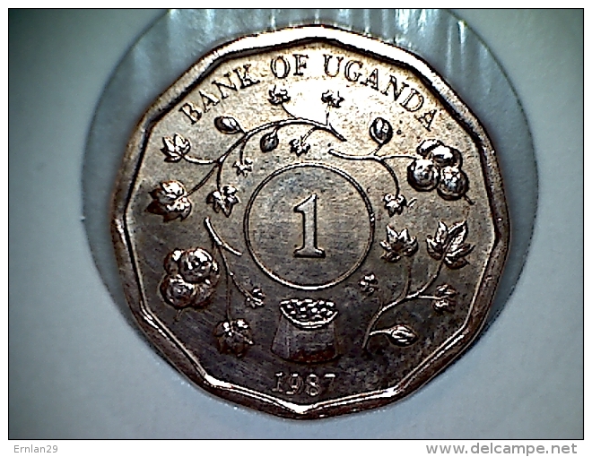 Uganda 1 Shilling 1987 - Uganda