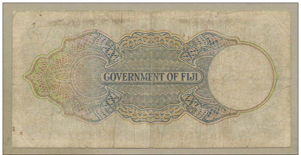 FIJI - 10 Sh  1940  KGVI  P38d  VG  ( Banknotes ) - Fiji