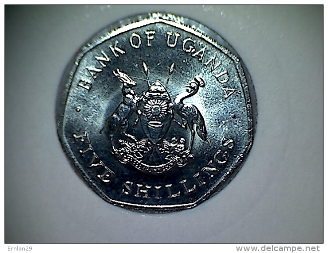 Uganda 5 Shillings 1987 - Uganda