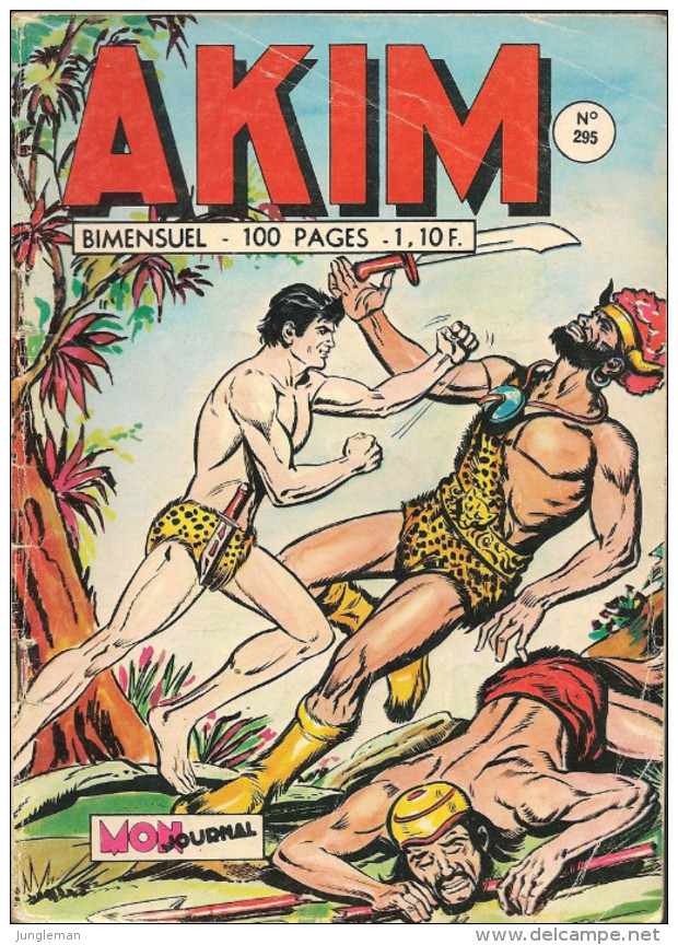 Akim N° 295 - 1ère Série - Editions Aventures Et Voyages - Novembre 1971 - Avec En + Bing Et Bang Badabang Et Al Humett - Akim