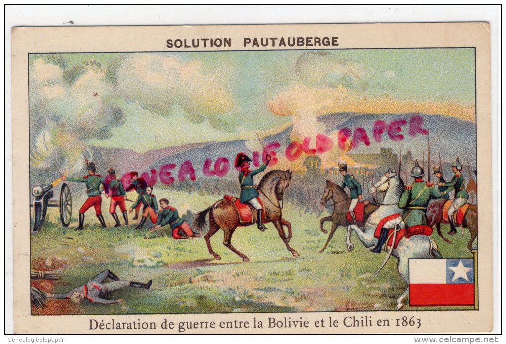 AMERIQUE - DECLARATION DE GUERRE ENTRE LA BOLIVIE ET LE CHILI - 1863- - Bolivia